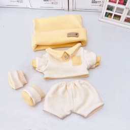 Baby clothes 10/15/20/40cm cotton doll clothes four piece set