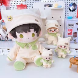 Baby clothes 10/15/20/40cm cotton doll clothes four piece set