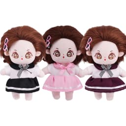 Suitable For 20cm Cotton Dolls, Celebrity Doll Clothes, Cute Plush Animal Jumpsuits, Hoodies, Dresses, Children's Gifts