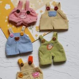 Sweet Handmade For Strap Pants DIY Replace For Jumpsuit Doll Wear 12cm Dolls