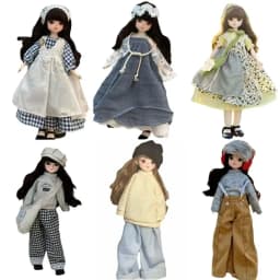 Multiple Styles 1/6 BJD 30cm BJD Clothing Handmade Replace Princess Skirt Set DIY 30cm Clothes Gift