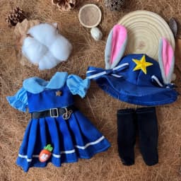 BJD Doll Clothes 30cm 1/6 Scale Winter Dress and Cute Hat Accessories for Girl's Gift Outfit
