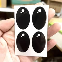38cm Mokoko Eye Stickers For Labu Eye Makeup Color False Eyelash Customization Gorgeous And Exquisite Periphery Stickers