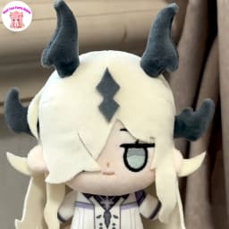 Anime Arknights 10cm Eblana Necrass Cartoon Plush Cotton Doll Figure Mini Pendant Keychain Cosplay Gift Halloween Game Toys