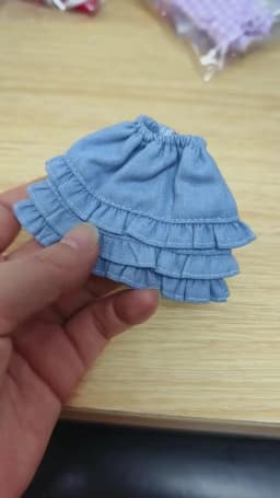 HOUZIWA Blyth Doll Clothes Skirt For OB22 0B24 Azone Dolls