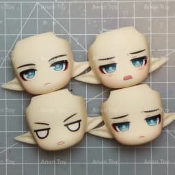 Lunae Ob11 Face 1/12 BJD Doll Handmade Water Sticker Faceplates Game Cosplay Toy Accessories