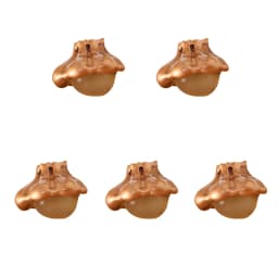 Dollhouse Retro Wall Lamp Oil Lamp Model Kit, 5Pcs Child Pretend Play Toys