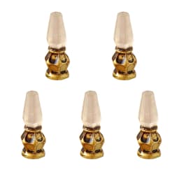 Dollhouse Retro Wall Lamp Oil Lamp Model Kit, 5Pcs Child Pretend Play Toys