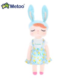 34cm Soft Plush Rabbit Toy Cute Stuffed Bunny Comforting Doll Sleeping Mate Baby Toy Kids Party Gift Metoo Angela Dolls Plushies