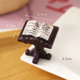 Miniature Magic Academy Props for Dollhouse, 1/12 Scale Kid's Toy House Decorations