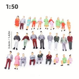 10pcs/Set Miniature Fairytale Garden Figures, 1:30-75 Scale, Colorful Villain Characters,Painted Plastic Dollhouse Accessories