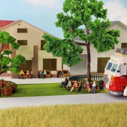 10pcs/Set Miniature Fairytale Garden Figures, 1:30-75 Scale, Colorful Villain Characters,Painted Plastic Dollhouse Accessories