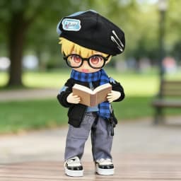 For Obitsu 11 Doll Streetwear Skirt Jumper Suit For OB11 Gsc 1/12 Bjd Molly Body Doll Cloth Animal Doll Outfit Clothing