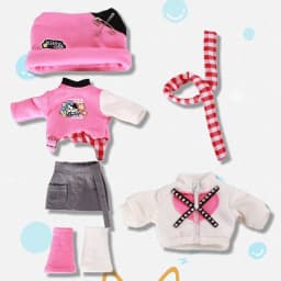 For Obitsu 11 Doll Streetwear Skirt Jumper Suit For OB11 Gsc 1/12 Bjd Molly Body Doll Cloth Animal Doll Outfit Clothing