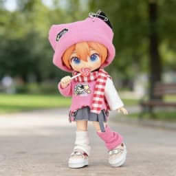 For Obitsu 11 Doll Streetwear Skirt Jumper Suit For OB11 Gsc 1/12 Bjd Molly Body Doll Cloth Animal Doll Outfit Clothing