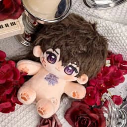 20cm Anime Game Love and Deepspace Caleb Attachment Series Cosplay Soft Cotton Doll Body Cartoon DIY Dress Up Toy Figures Gift