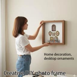 Miniature Simulated Fireplace Lamp Dollhouse Creative Decorative Ornament Electronic Candle Lamp 1pcs Mini Museum Photo Album