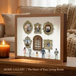 Miniature Simulated Fireplace Lamp Dollhouse Creative Decorative Ornament Electronic Candle Lamp 1pcs Mini Museum Photo Album