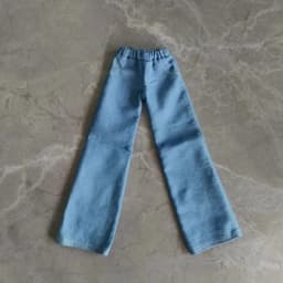 Fashion 1/4 Doll's Clothes for 45cm Bjd Doll Long Pants Jeans T-shirt Dress Up Toys Play House Gift Doll Accessories, No Doll