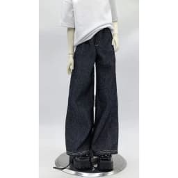 Fashion 1/4 Doll's Clothes for 45cm Bjd Doll Long Pants Jeans T-shirt Dress Up Toys Play House Gift Doll Accessories, No Doll