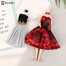 ▶Doll Clothes Banquet Party Beautiful Dress For 11.5inch Doll Sexy Fashion Doll Accessories,Dress For Girls