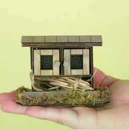 1Pcs Doll House Miniature Bathroom Sink Cabinet Prop Realistic 1/12 Scale Dollhouse Simulation Wash Basin Toy DIY Accessories