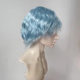 (Sweet Janie Store)BJD Wigs Short Hair for 1/3 1/4 1/6 Dolls SD MSD MDD Yosd Mohair Wigs Doll Black Blue Purple Gold Hair