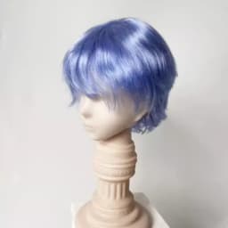 (Sweet Janie Store)BJD Wigs Short Hair for 1/3 1/4 1/6 Dolls SD MSD MDD Yosd Mohair Wigs Doll Black Blue Purple Gold Hair