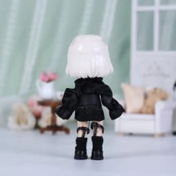 For Obitsu 11 Doll Goth Shirt Clothes Suit For OB11 Gsc 1/12 Bjd Molly YMY Doll Cloth Doll Outfit Dress Up