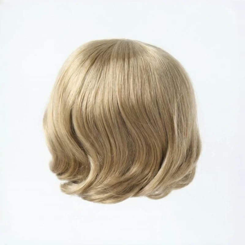 Jusuns QBaby Blythes Wig JD190 9-10inch 10-11inch Short Smart Wave Cut Synthetic Mohair BJD Hair Porcelain doll Accessories