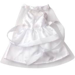 Doll Wedding Dress Series 18 inch Girl Long Wedding Dress Doll Dress Accessories
