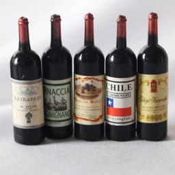 XM 5Pcs new 1/12 Dollhouse Miniature Wine Bottle Simulation Accessories For Decoration