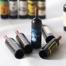 XM 5Pcs new 1/12 Dollhouse Miniature Wine Bottle Simulation Accessories For Decoration