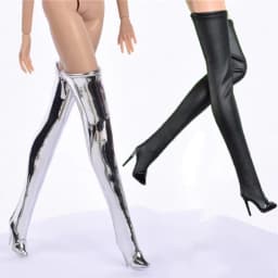 2026 New Doll Boots 1/6 Doll Fashion Knee-High Boots High Quality Handmade Toy Doll Boot For 30cm 12-inch Doll Shoes Accessories