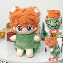 Genshin Impact Tartaglia 10cm Magnetic Tail Cotton Doll Plush Toy Cute Stuffed Figure Romantic Gift for Girlfriend Fans
