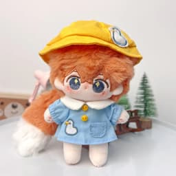 Genshin Impact Tartaglia 10cm Magnetic Tail Cotton Doll Plush Toy Cute Stuffed Figure Romantic Gift for Girlfriend Fans