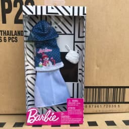 New Doll Fashion Clothing Set,Handbags,Shoes,Christmas Holiday Outfit, For Girls Play Time Dress-Up Diverse Styles Fashion Toy