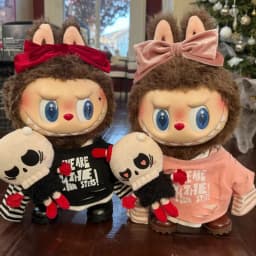 In Stock Clothes 10cm/17cm/38cm/58cm For Labubu / Zimomo Doll Costume Cute Clothes And Shoes No Doll Included Valentine'S Day
