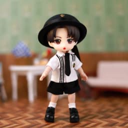 For Obitsu 11 Doll Cute British School Uniform Clothes Suit For OB11 Gsc 1/12 Bjd Body Outfit Clothes Gift Idea