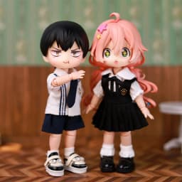 For Obitsu 11 Doll Cute British School Uniform Clothes Suit For OB11 Gsc 1/12 Bjd Body Outfit Clothes Gift Idea