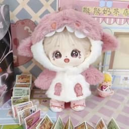 Hot 20cm Plush Clothing - New Animal Series Plush Rabbit Hoodie Winter, Gift