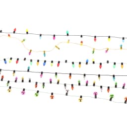 1PC Fake Lights String Christmas Good Decoration Dollhouse Mini Furniture Accessories String Lights Party Decoration