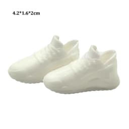 1Pair New Fashion 1/6 Shoes Plastic Multistyles Male Boots Shoes Clothes Accessories Fit Foot Length 2cm Dolls