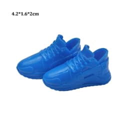 1Pair New Fashion 1/6 Shoes Plastic Multistyles Male Boots Shoes Clothes Accessories Fit Foot Length 2cm Dolls