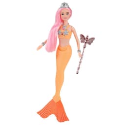 Hot Sale 14 Inch Mermaid Doll Toys Lighting Singing Music Toy Fast Shipping Things Children' DIY Play Toy Birthday Present