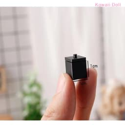 1/12 Dollhouse Mini Seasoning Jar Model Dollhouse Kitchen Decoration Toys Dolls House Micro Scene Accessories Pretend Play Toys
