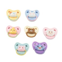 10Pcs Lovely Mini Doll Pacifier Play House Supplies Dummy Nipples For Doll Baby Dolls Kids Toy Baby Pacifier Accessories