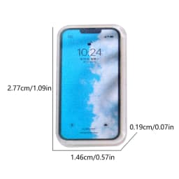 5Pcs 1:12 Dollhouse Miniature Mobile Phone Simulation Smartphone Model Kids Pretend Play Toys Doll House AccessoriesHot