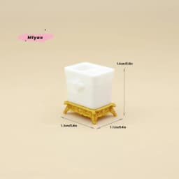 1/3Pcs Nordic Style Lotion Bottle & Soap Dish Mini Toothbrush Holder Model 1:12 Scale Dollhouse Miniature Bathroom Accessory Set