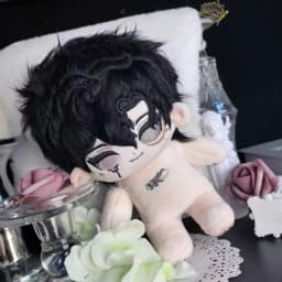 20cm Game Identity V The Dentist Kawaii Cosplay Anime Soft Cotton Doll Body Fenson Hunter Cartoon Dress Up Toy Figure Fans Gift
